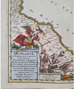 Regni Hungariae et regionum, quae ei quondam fuere unitae, ut Transilvaniae, Valachiae, Moldaviae, Serviae, Romaniae, Bulgariae, Bessarabiae, Croatiae, Bosniae, Dalmatiae, Sclavoniae, Morlach