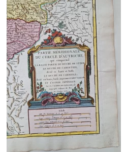 Partie méridionale du cercle d'Autriche qui comprend la basse partie du duché de Stirie, le duché de Carinthie, divisé en haute et basse, le duché de Carniole, divisé en haute, basse, moyenne