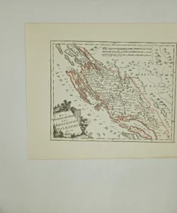 Das Koenigreich Sklavonien und Herzogthum Syrmien / Zemljovid Slavonije i Srijema