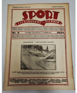 Sport - ilustrovani tjednik br. 8/1924.
