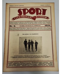 Sport - ilustrovani tjednik br. 9/1924.