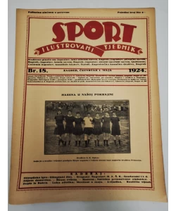 Sport - ilustrovani tjednik br. 18/1924.