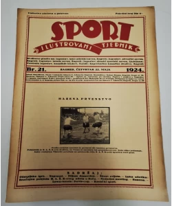 Sport - ilustrovani tjednik br. 21/1924.