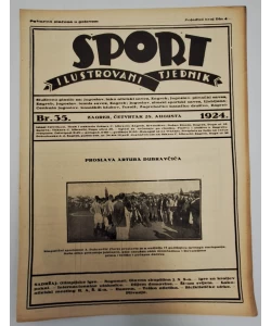 Sport - ilustrovani tjednik br. 35/1924.