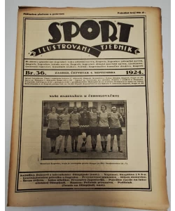 Sport - ilustrovani tjednik br. 36/1924.