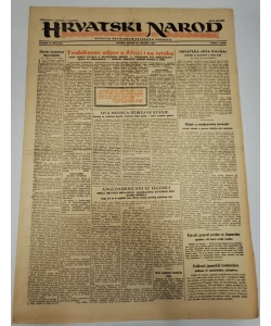 Hrvatski narod - glasilo hrvatskog ustaškog pokreta br. 635/1943.