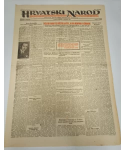 Hrvatski narod - glasilo hrvatskog ustaškog pokreta br. 632/1943.