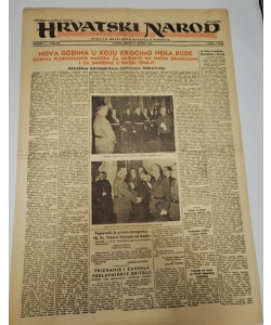 Hrvatski narod - glasilo hrvatskog ustaškog pokreta br. 626/1943.