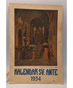 Kalendar sv. Ante 1934