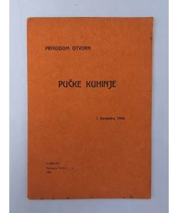 Prigodom otvora pučke kuhinje