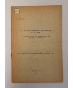 Novi prilog poznavanju stratigrafije Medvednice