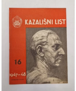 Časopis Kazališni List br. 16/1947.-48.