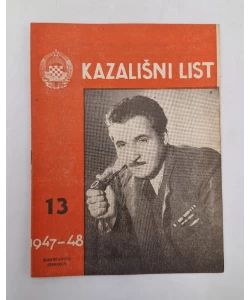 Časopis Kazališni List br. 13/1947.-48.