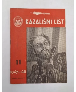 Časopis Kazališni List br. 11/1947.-48.