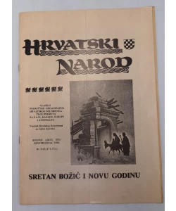Hrvatski narod br. 9-10/1980. (emigracija)