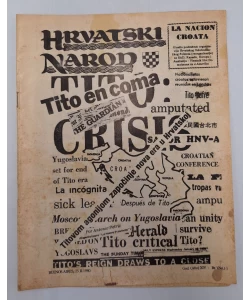 Hrvatski narod br. 1/1980. (emigracija)