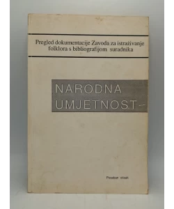 Narodna umjetnost knj. 22/1985.