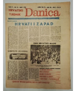Časopis Danica br. 22/1978.