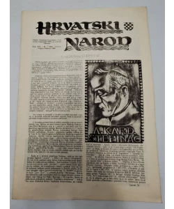 Časopis Hrvatski narod br. 1/1985. (emigracija)