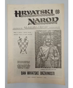 Časopis Hrvatski narod br. 2/1984. (emigracija)