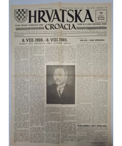 Časopis Hrvatska br. 8/1983. (emigracija)