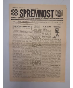 Časopis Spremnost br. 152/1972