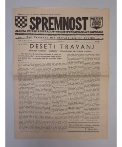 Časopis Spremnost br. 153/1972