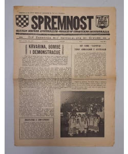 Časopis Spremnost br. 154/1972