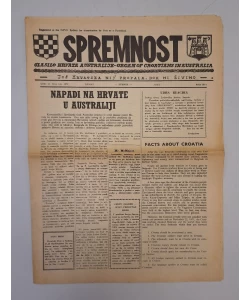 Časopis Spremnost br. 155/1972