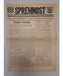 Časopis Spremnost br. 156/1972
