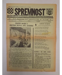 Časopis Spremnost br. 161/1972