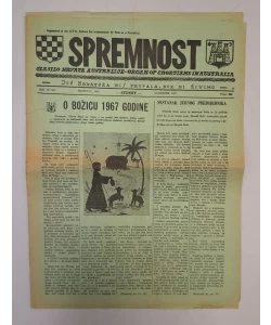 Časopis Spremnost br. 101/1967