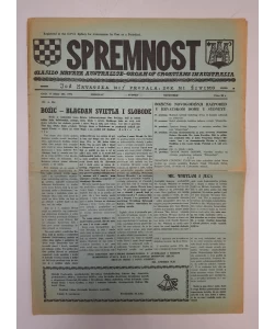 Časopis Spremnost br. 183/1974