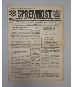 Časopis Spremnost br. 132/1970