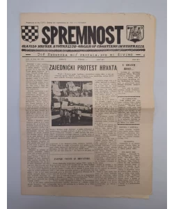 Časopis Spremnost br. 150/1972