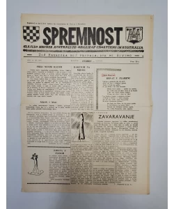 Časopis Spremnost br. 145/1971