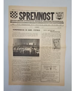 Časopis Spremnost br. 140/1971