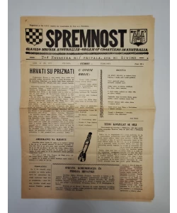 Časopis Spremnost br. 139/1971