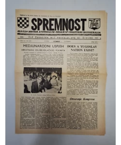 Časopis Spremnost br. 136/1971