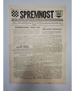 Časopis Spremnost br. 123/1969