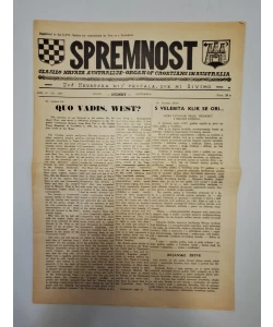 Časopis Spremnost br. 122/1969