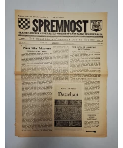 Časopis Spremnost br. 110/1968