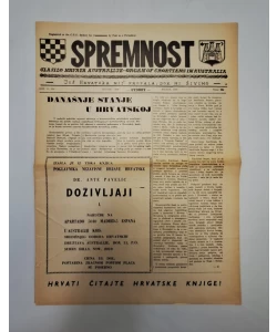 Časopis Spremnost br. 104/1968