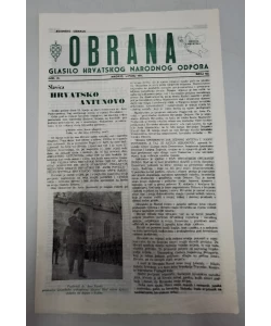Časopis Obrana br. 152/1971.