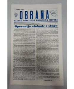 Časopis Obrana br. 166/1972.