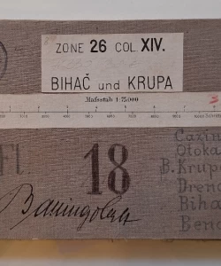ZONE 26 Colonne XIV. Bihač und Krupa