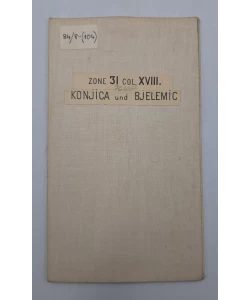 ZONE 31 Colonne XVIII. Konjica und Bjelemic