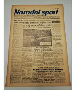 Časopis Narodni sport br. 306/1950.