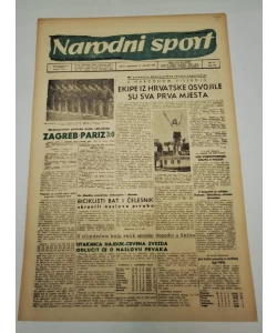 Časopis Narodni sport br. 358/1950.