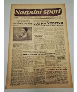 Časopis Narodni sport br. 351/1950.